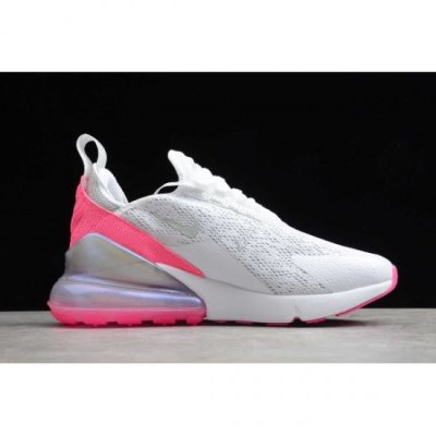 Nike Bayan Air Max 270 Beyaz / Pembe / Gri Koşu Ayakkabısı Türkiye - S6PMLDNE